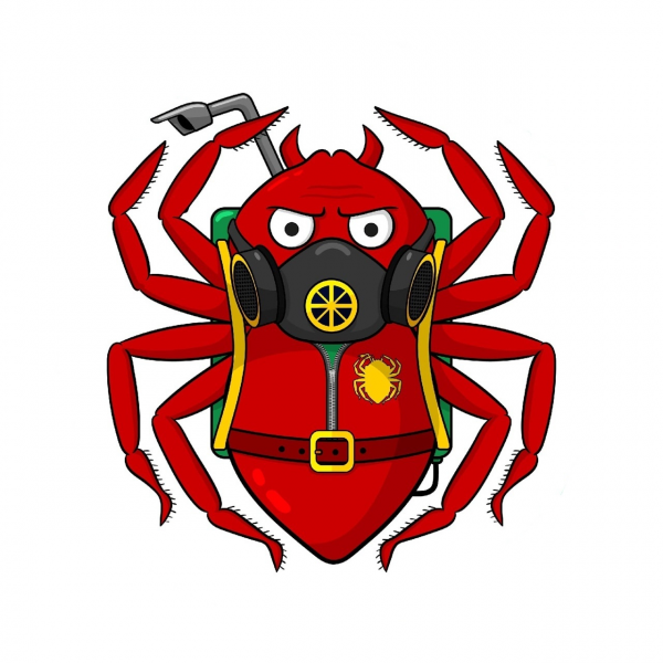 Логотип компании Дезинфектор Красный Жук